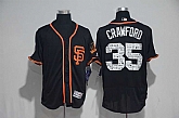 San Francisco Giants #35 Brandon Crawford Black 2017 Spring Training Flexbase Collection Stitched Jersey,baseball caps,new era cap wholesale,wholesale hats